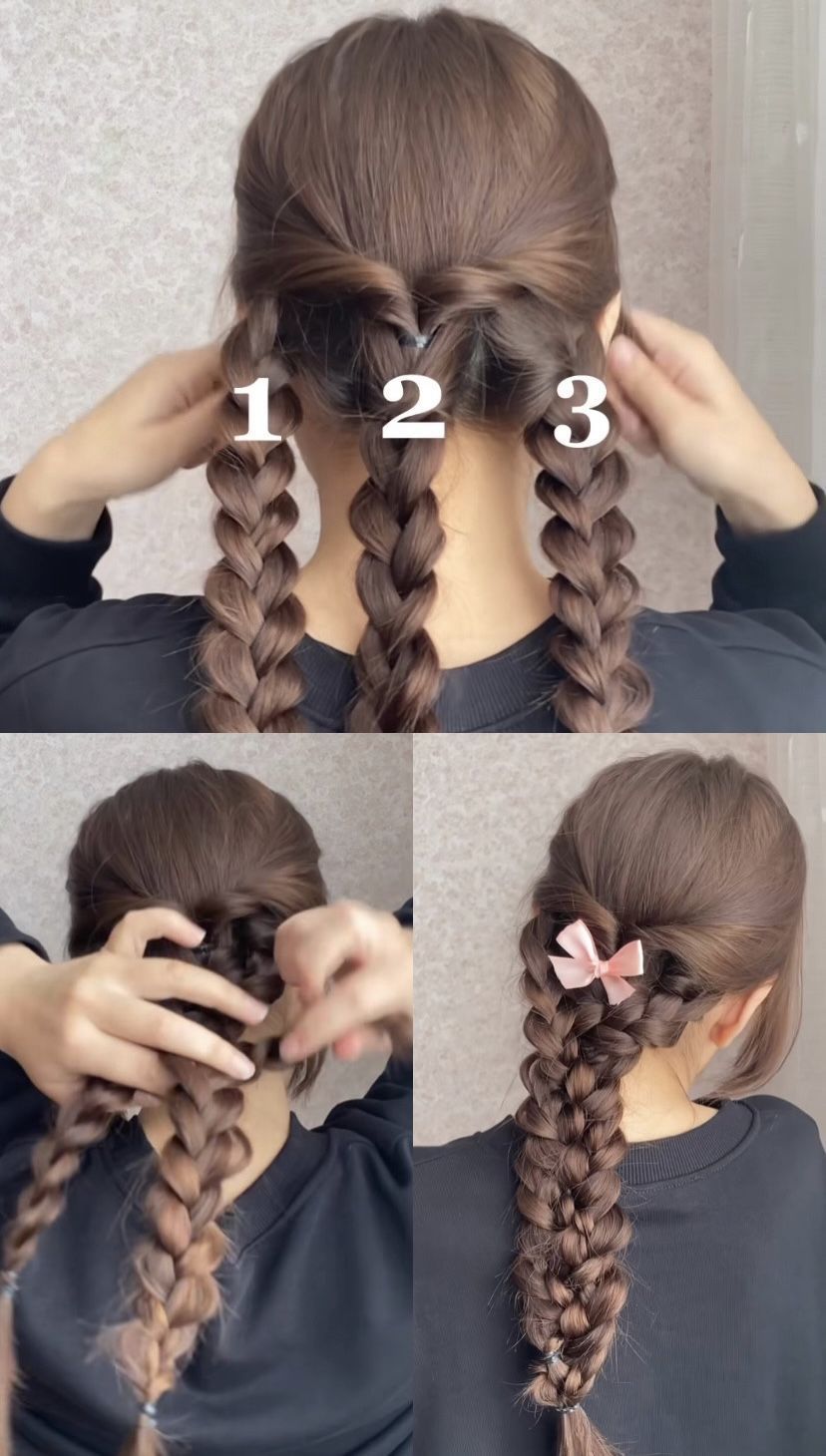 Trendy Hairstyles Perfect for School