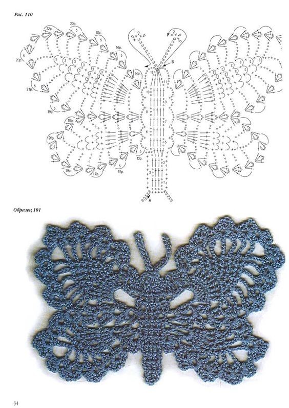 crocheted butterflies (15)