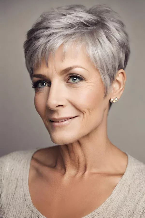 Chic and Timeless: Short Hairstyles for Older Women
