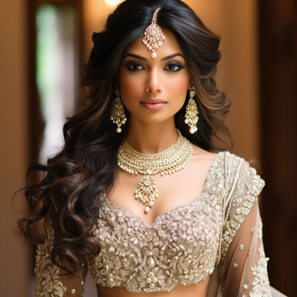 Exquisite Bridal Hairstyles for Indian Weddings: A Guide to Traditional and Trendy Looks