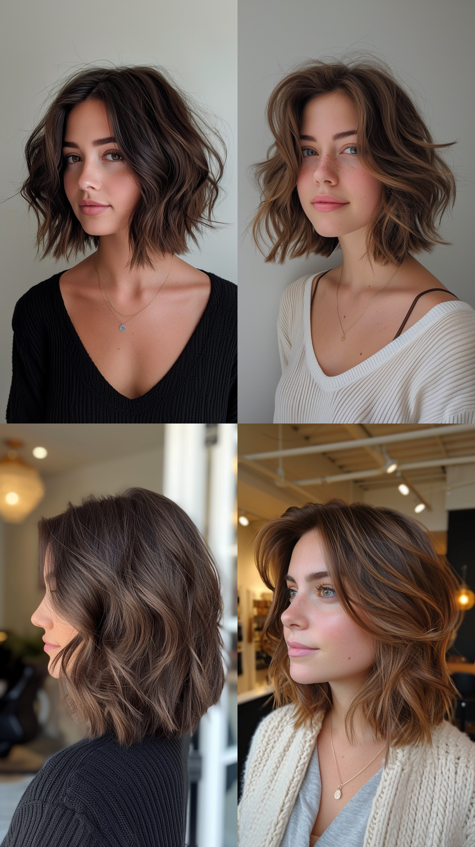 haircuts for round faces
