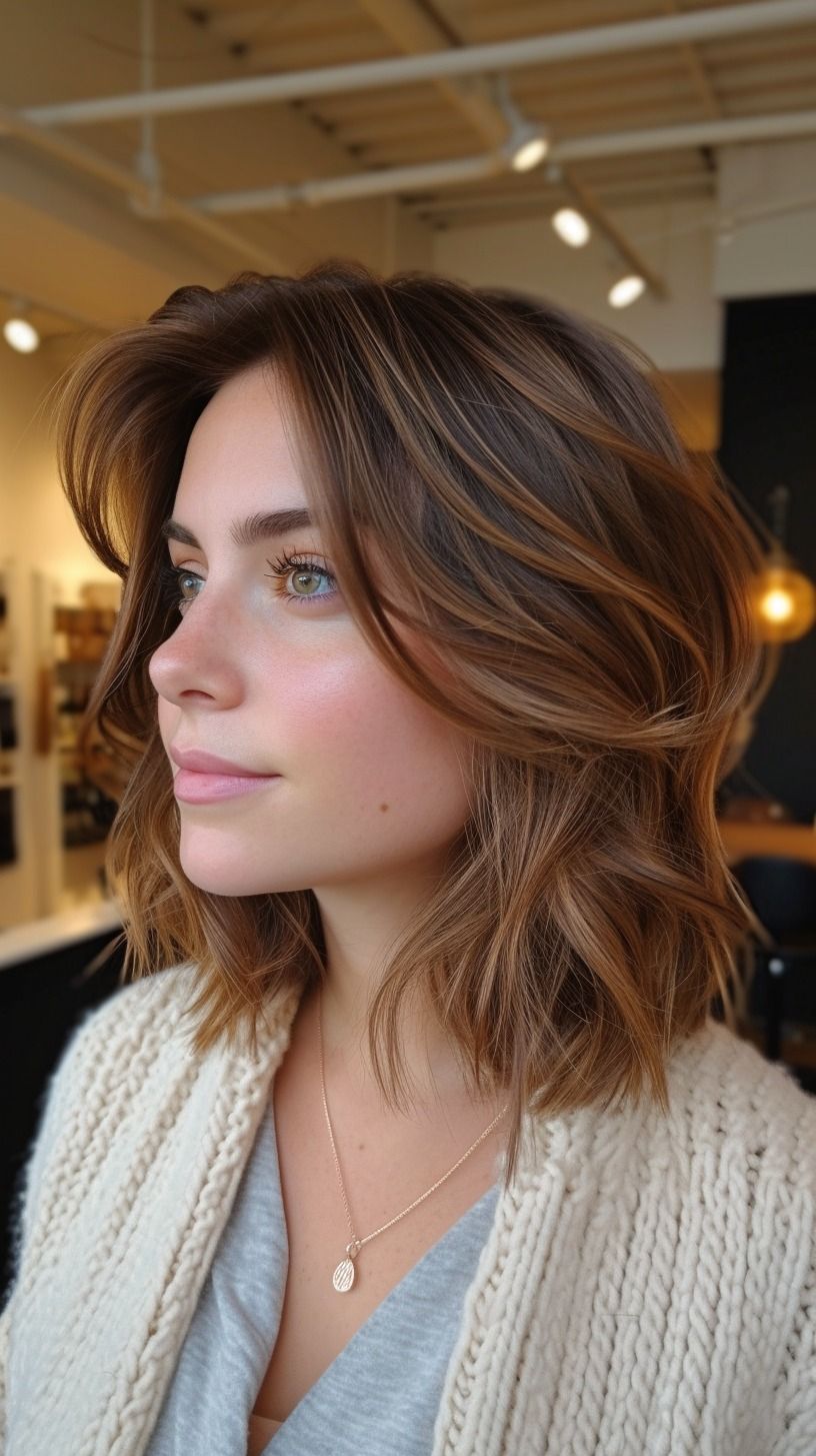 Flattering Haircuts for Round Faces: How to Enhance Your Features