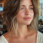hairstyle for round face