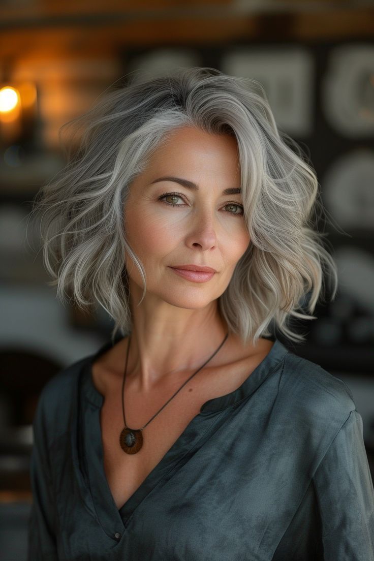 grey hairstyles