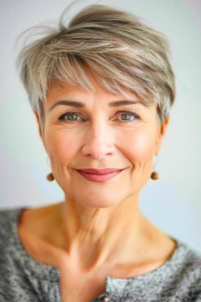 Stylish and Sophisticated: Short Hairstyles for Older Women