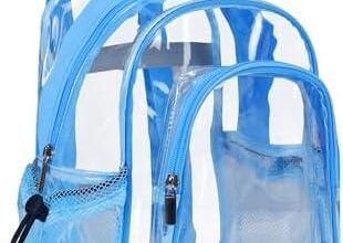 Clear Backpack: Stylish, Functional, and Stadium Approved!