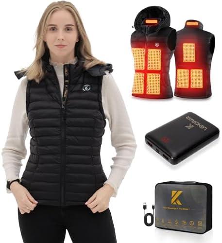 Stylish and Cozy Women's ⁣Long Puffer Vests for Winter