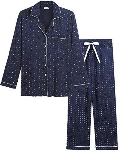 Soft Bamboo Pajamas Set for Ladies' Cozy Sleepwear