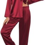 Enchanting Women’s Silk Satin Pajamas: Comfort & Style