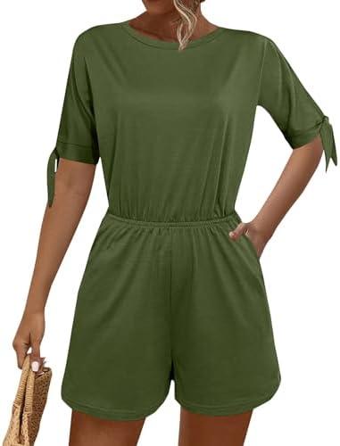 Stylish Women's Summer Rompers: Casual, Comfy,⁢ Chic!