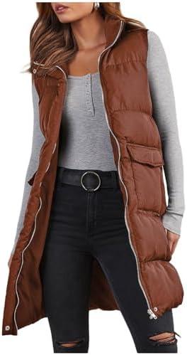 Lightweight and Warm Women's⁢ Puffer Vest for​ Cold Days