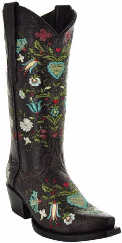 <strong>Explore‌ Stylish Women's⁤ Boots for Every Occasion</strong>“></p>
<p>These striking cowgirl boots encapsulate the essence⁢ of ⁢artistic‍ expression, adorned with vibrant​ floral embroidery that creates a whimsical and free-spirited aesthetic. The combination of‌ white daisies, red wildflowers,‍ and other‌ colorful embellishments against the rich dark brown leather crafts an eye-catching design that enhances ‌any outfit. With 12-inch tall shafts featuring easy pull tabs, they reflect a perfect blend ⁤of style and⁢ functionality. Handmade with Goodyear welt construction, ‍these boots promise durability ⁢and resilience whether for daily​ wear ​or special⁣ occasions. The cushioned ‍insoles and ​leather lining ⁢offer remarkable comfort, making them⁣ a favorite for extended wear.</p>
<p>Pros and cons include‍ the vibrant, unique design ‍ideal for expressing individuality and high-quality, durable construction from genuine leather. Additionally, the boots offer versatility, allowing them to be worn with various outfits for different occasions. However, potential cons might include ⁣the need for a break-in period due to the sturdy⁢ nature of ⁣the leather and possible initial discomfort for those unaccustomed to cowgirl boots. these boots serve as a stylish and durable choice for any western wear enthusiast. </p>
<p><a href=