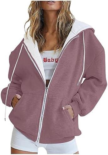 Explore trendy women's jackets and hoodies at great prices!