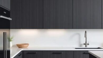 Embracing Elegance: The Allure of Dark Gray Stained Kitchen Cabinets in Modern Design