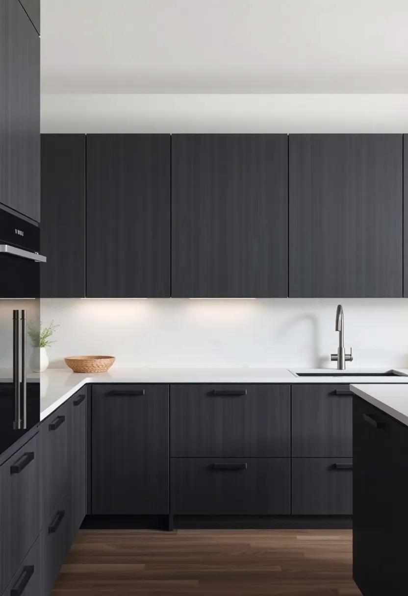 Embracing Elegance: The Allure of Dark Gray Stained Kitchen Cabinets in Modern Design