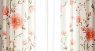 Blooming Beauty: Inspiring Floral Pattern Curtain Ideas for Your Bedroom Sanctuary