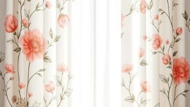 Blooming Beauty: Inspiring Floral Pattern Curtain Ideas for Your Bedroom Sanctuary