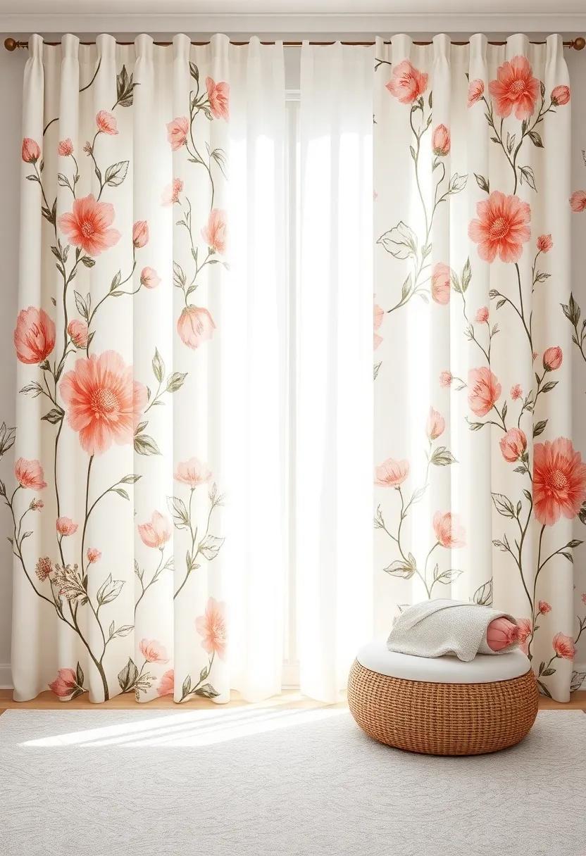 Blooming Beauty: Inspiring Floral Pattern Curtain Ideas for Your Bedroom Sanctuary