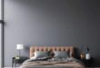 Transform Your Space: Embrace Bold and Dramatic Paint Colors for a Striking Bedroom Makeover