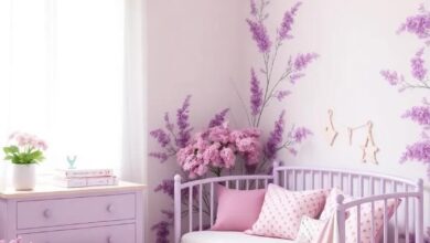 Enchanting Lilac Dreams: Designing the Perfect Lilac-Themed Girls’ Nursery