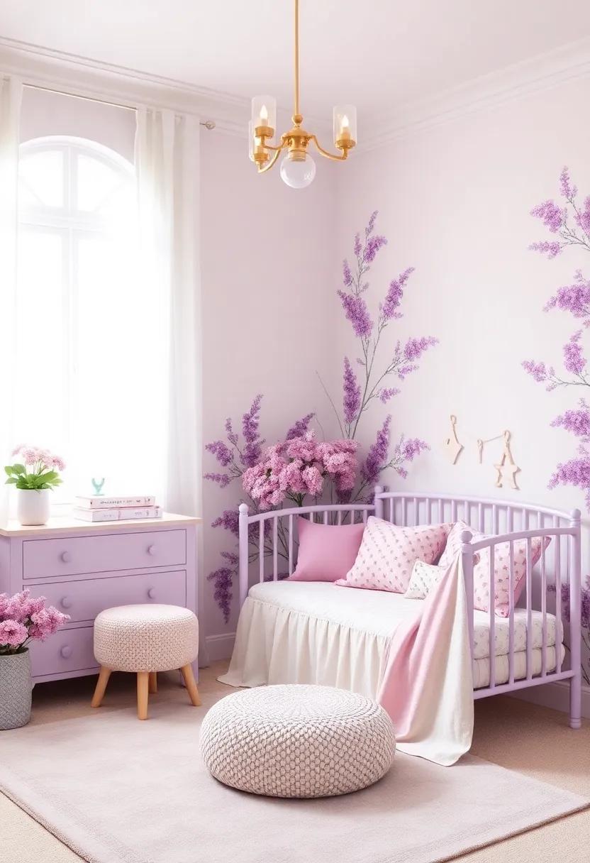 Enchanting Lilac Dreams: Designing the Perfect Lilac-Themed Girls’ Nursery