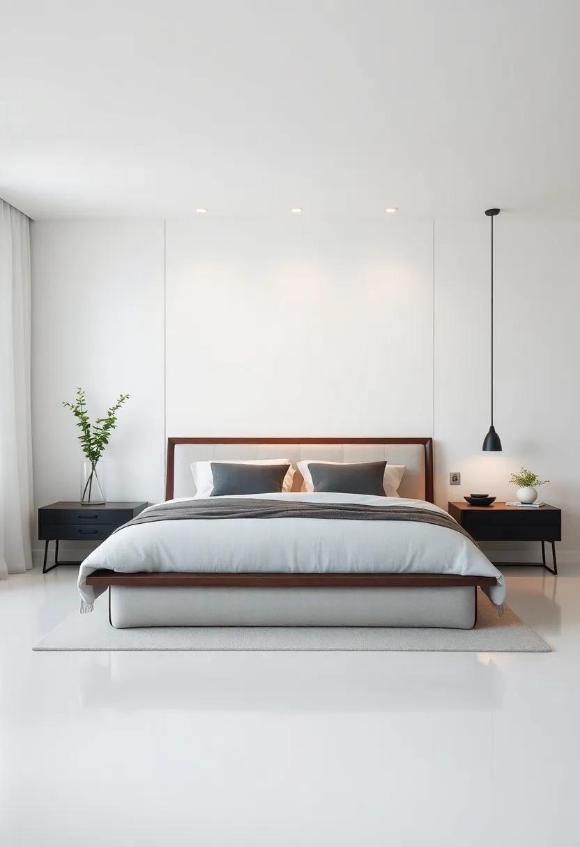 Embracing Serenity: Designing a Minimalist Bedroom with a Touch of Luxurious Elegance