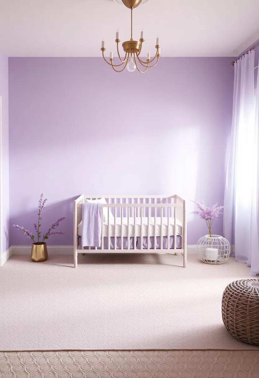 Creating a Serene Haven: Discovering Lavender and Silver Girls Nursery Design Inspirations