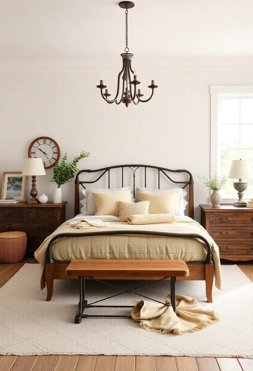 Embracing Charm: Transforming Your Farmhouse Bedroom with Timeless Antique Accessories