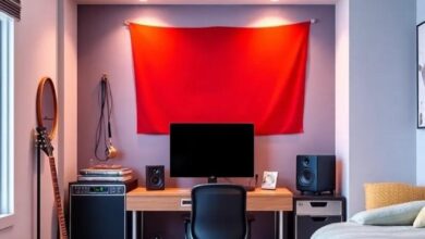 Transform Your Space: Creative Ideas for a Music-Themed Small Teen Room Makeover