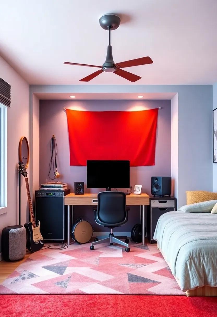 Transform Your Space: Creative Ideas for a Music-Themed Small Teen Room Makeover