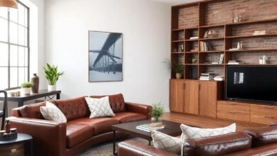 Transforming Spaces: Embracing Industrial Chic with Leather Furniture in Your Living Room