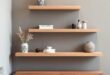 Transform Your Space: Cozy Living Room Ideas with Floating Wood Shelves