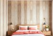 Transform Your Space: Embrace the Charm of Wood Panel Effect Wallpaper in Your Bedroom