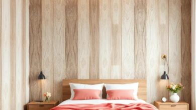 Transform Your Space: Embrace the Charm of Wood Panel Effect Wallpaper in Your Bedroom