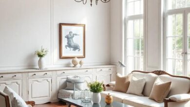 Embracing Elegance: Designing a French Country Living Room with Vintage Charm