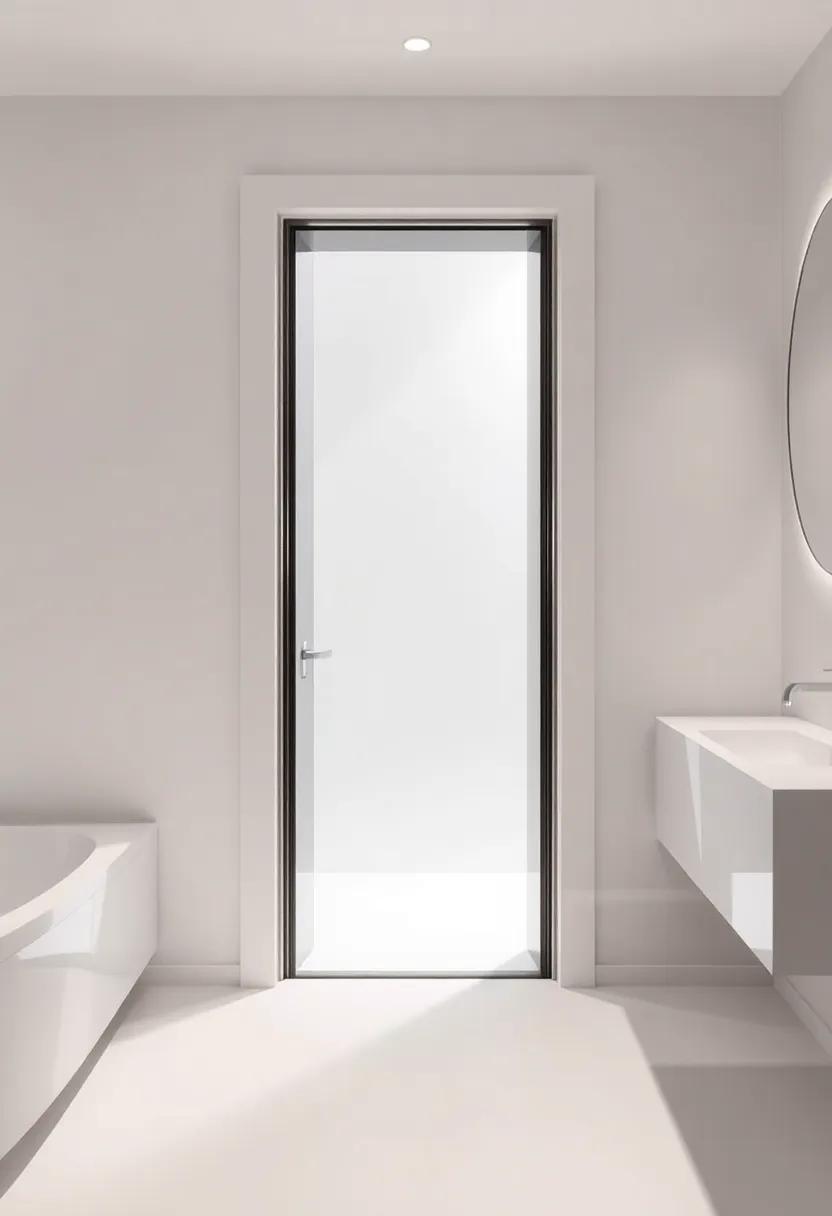 The Evolution of⁤ Bathroom Doors: ​From Practicality to Design Statement