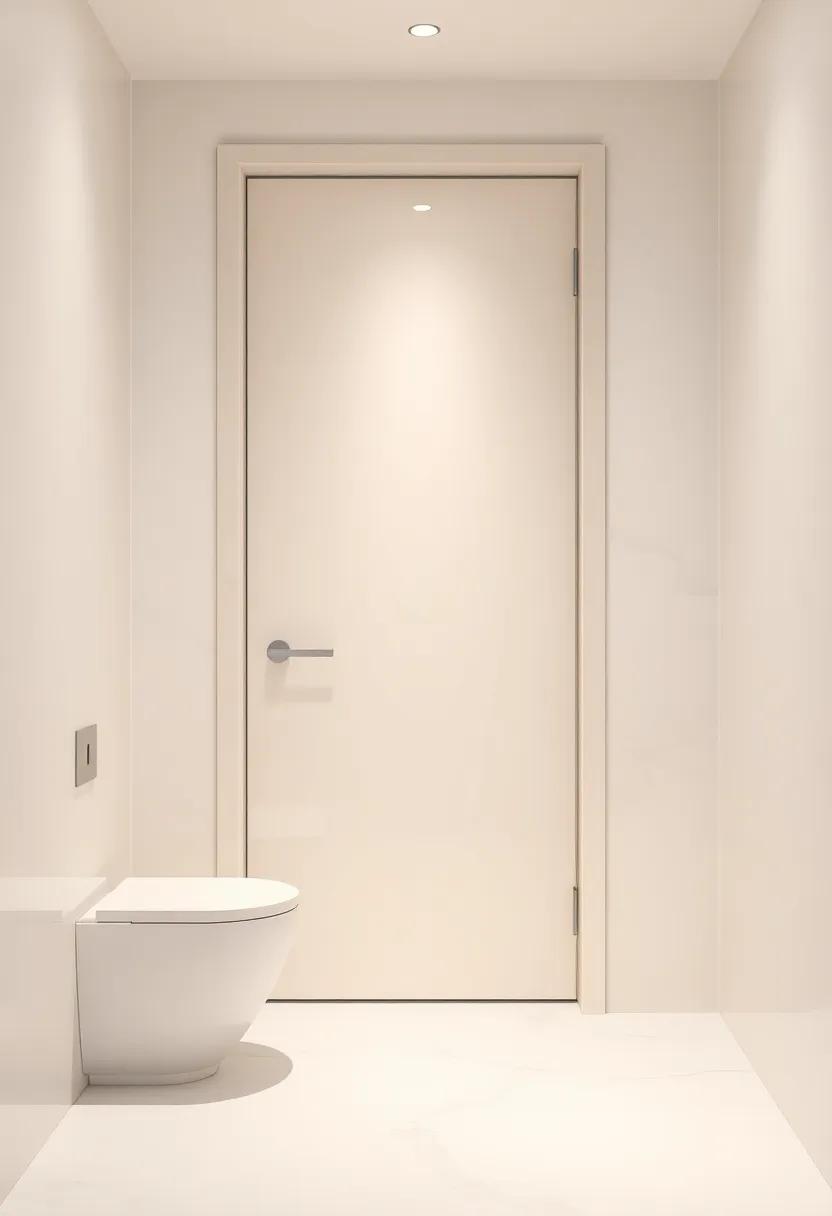 Visualizing the Future: smart Bathroom Doors in Modern Living