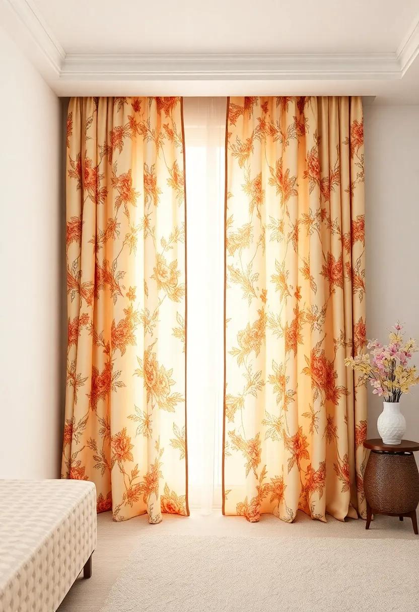 Layered⁣ Beauty: Combining Floral Curtains with Complementary Drapes