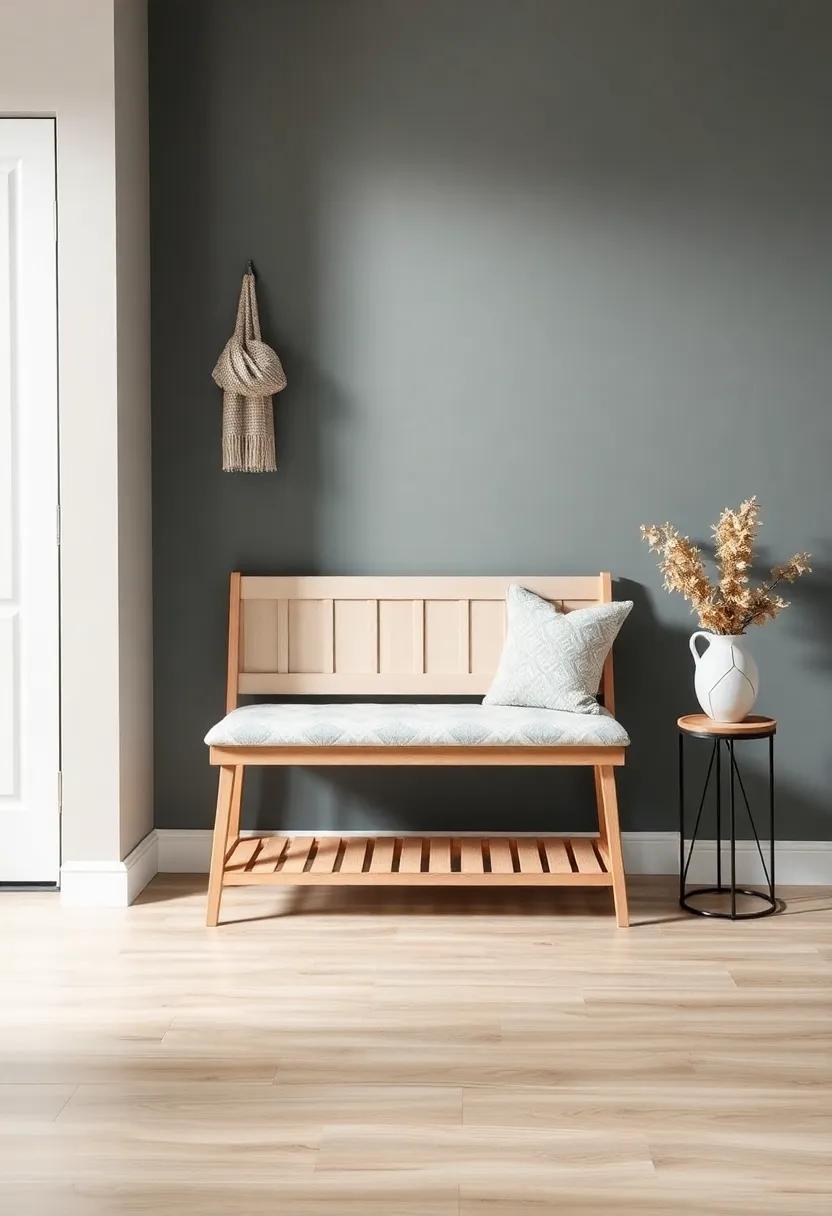 Finding The ​Perfect Size ​For Your Entryway Bench Without Overcrowding Your Space