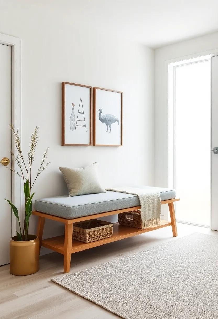 Using Your Entryway Bench As A Multi-Functional Piece For ​Maximum Utility