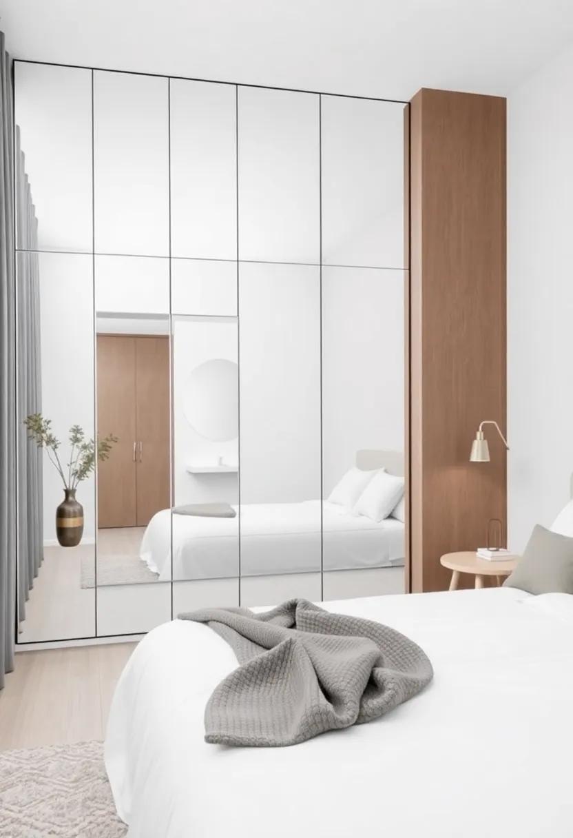 Using Mirrors to Create Illusions of ⁤Space in​ Smaller Bedrooms