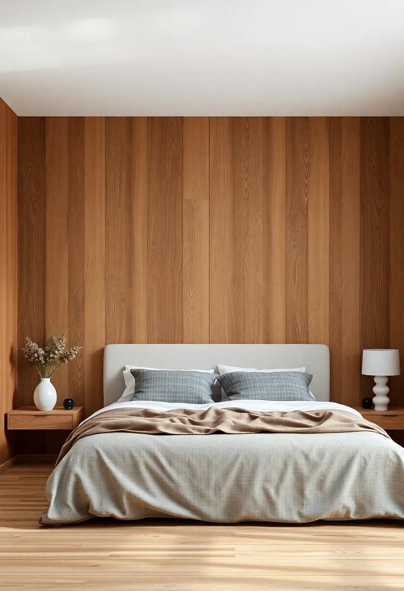 Layering Textures: Pairing⁤ Wood Wallpaper ⁤with ‍Fabric and⁣ Fixtures