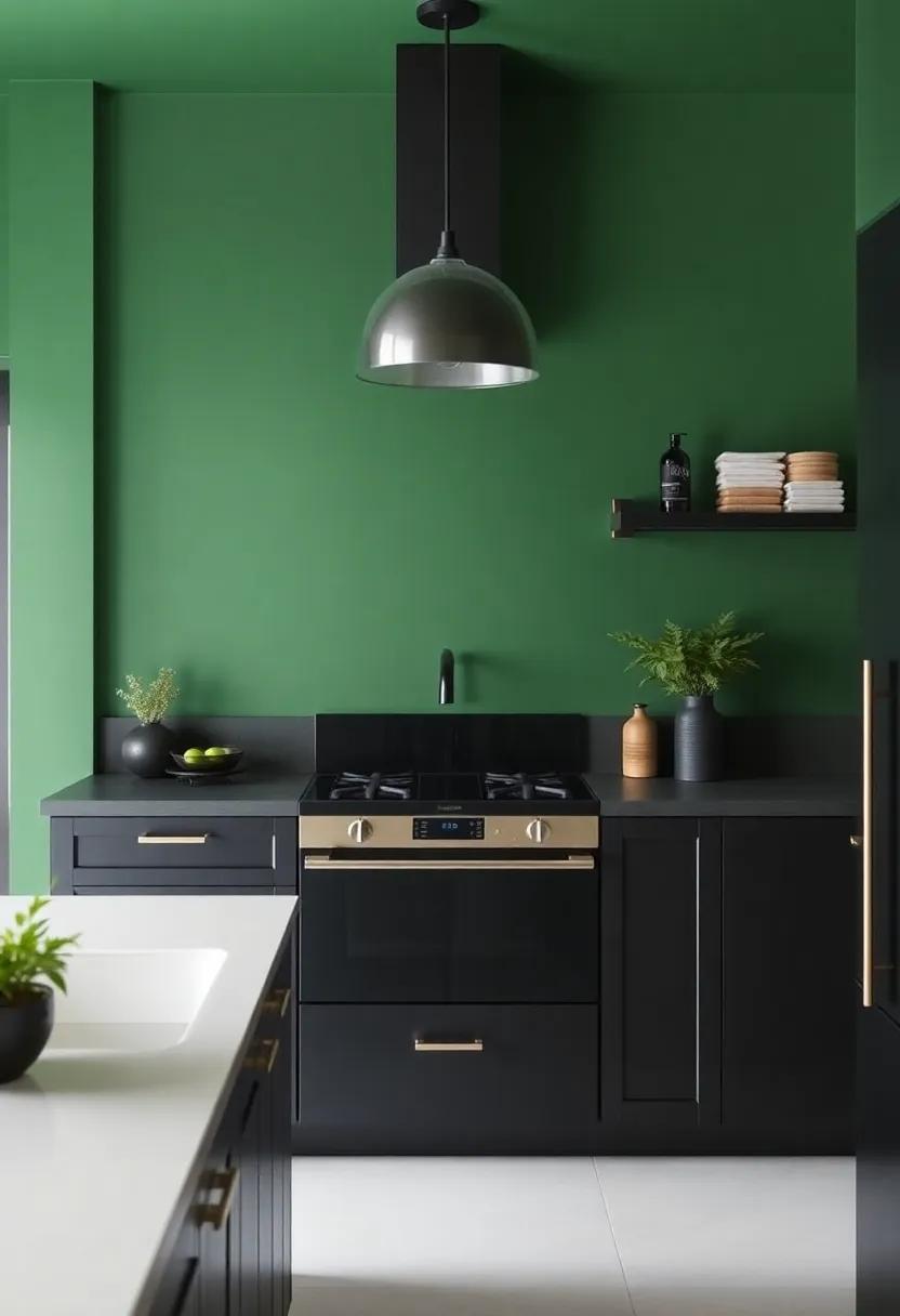 Statement Fixtures: Choosing the Right⁣ Hardware⁣ for Black Greenscapes