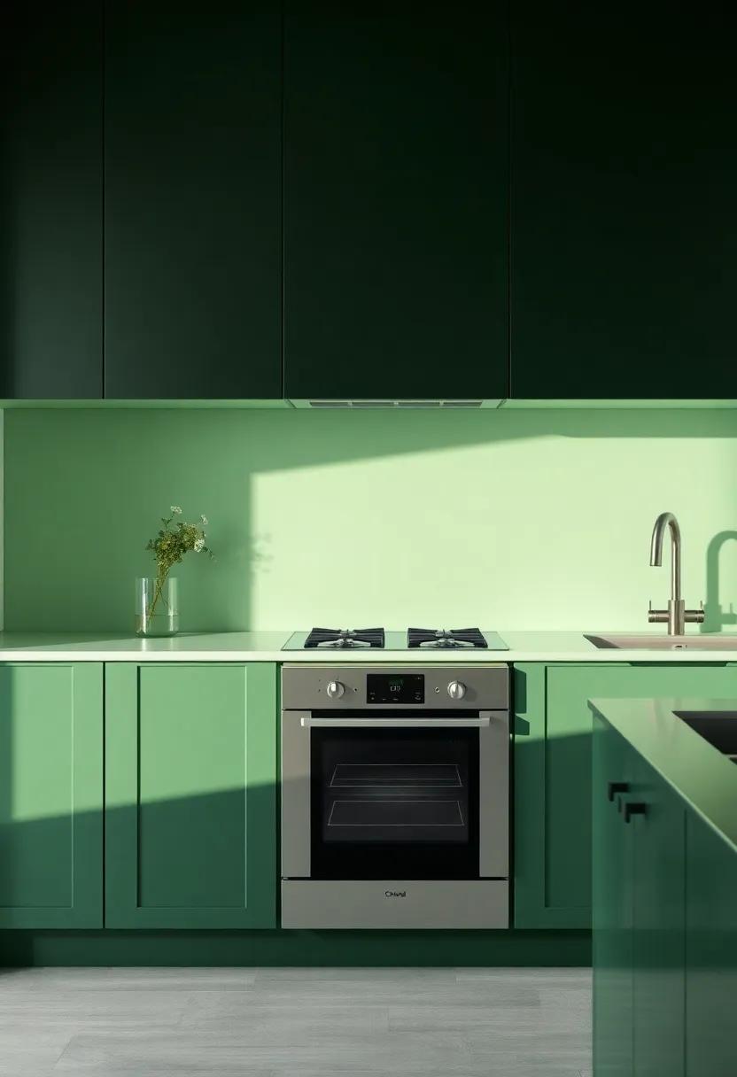 Layering Shades of⁣ Green: The ⁢Subtle Art of ⁤Tonal Variation