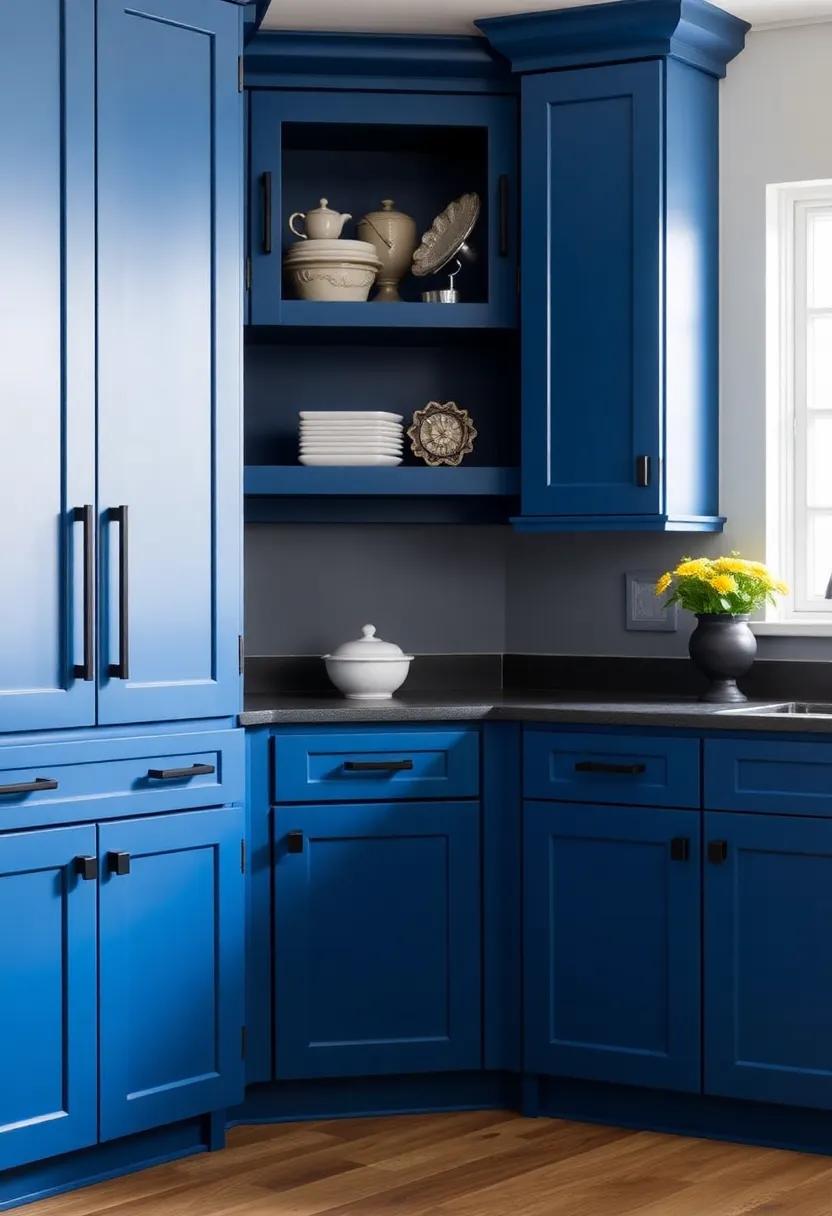 Accessorizing with Style: Hardware Choices for Blue Cabinets