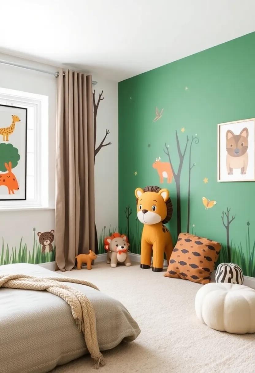 Building a Whimsical Play Area Inspired by Wild Animals