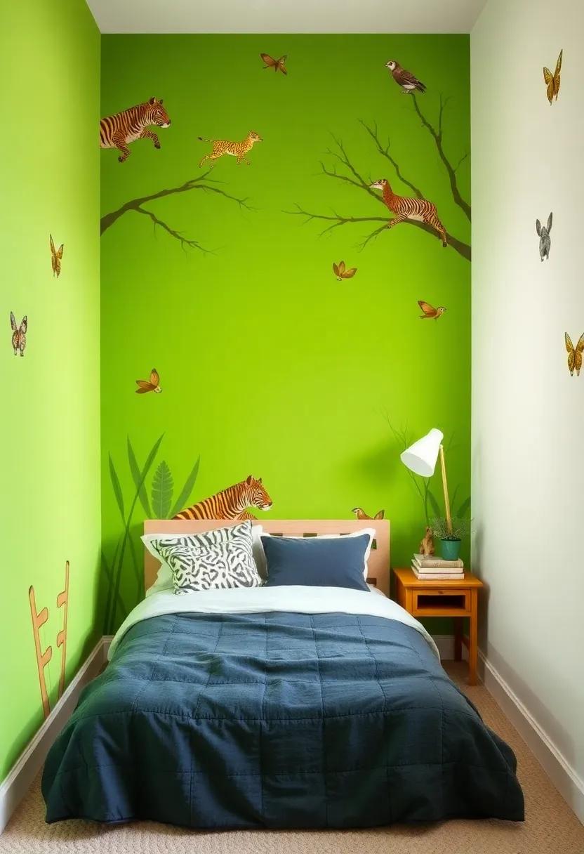 Crafting a Wildlife-Inspired Mural That Transforms the ​Room's Atmosphere