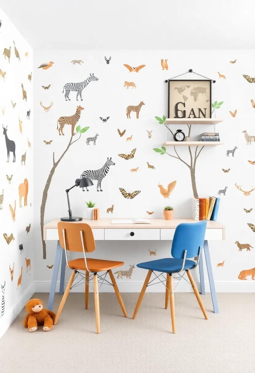 Design Ideas for a​ Fun and Functional Desk Area Inspired by Wildlife