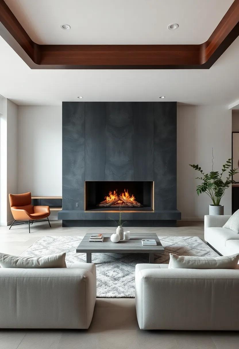 Crafting a ⁣Focal Point with ​a Stunning Fireplace Design