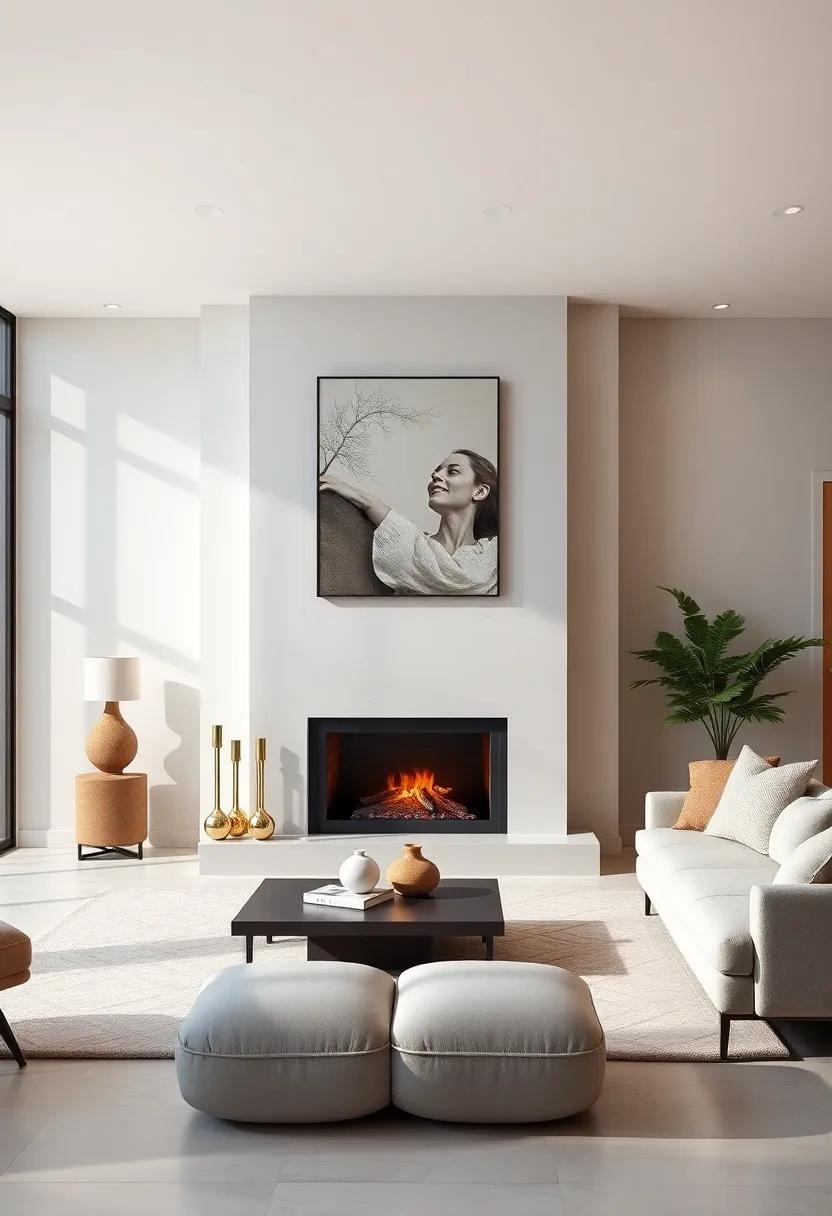 Highlighting Artistic Elements to Complement the Fireplace